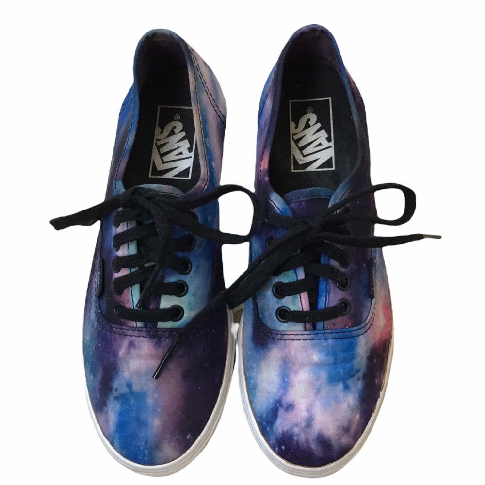 Vans Cosmic Galaxy Off The Wall Sneakers Sz 6.5